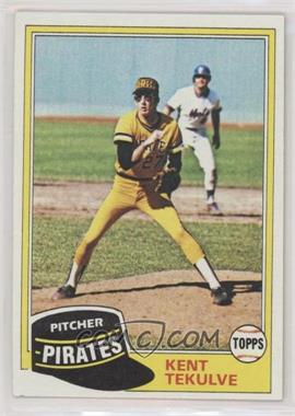 1981 Topps - [Base] #695 - Kent Tekulve