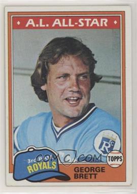 1981 Topps - [Base] #700 - George Brett [Good to VG‑EX]