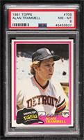 Alan Trammell [PSA 8 NM‑MT]