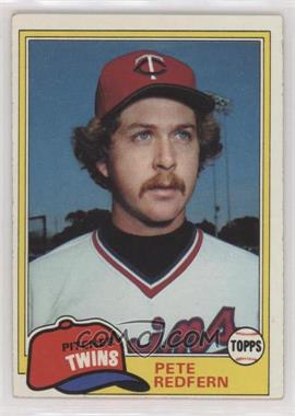 1981 Topps - [Base] #714 - Pete Redfern