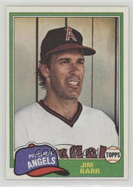 1981 Topps - [Base] #717 - Jim Barr