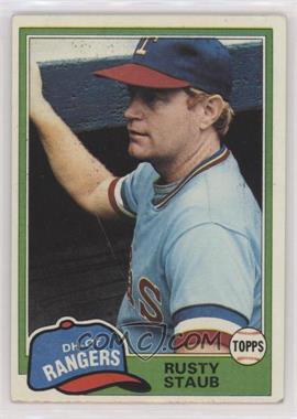 1981 Topps - [Base] #80 - Rusty Staub [Good to VG‑EX]