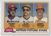 Future Stars - Danny Heep, Alan Knicely, Bobby Sprowl