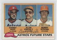 Future Stars - Danny Heep, Alan Knicely, Bobby Sprowl (Missing Black Border Lin…