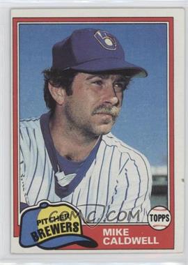 1981 Topps - [Base] #85 - Mike Caldwell