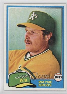 1981 Topps - [Base] #86 - Wayne Gross