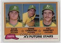 Future Stars - Dave Beard, Ernie Camacho, Pat Dempsey