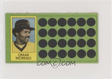 1981 Topps Baseball Scratch-Off - [Base] - Separated #100.2 - Omar Moreno (Baseball Hat Offer!)