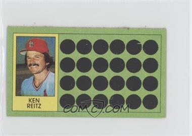 1981 Topps Baseball Scratch-Off - [Base] - Separated #101.2 - Ken Reitz (Topps Super Sports Card Locker)