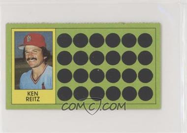1981 Topps Baseball Scratch-Off - [Base] - Separated #101.2 - Ken Reitz (Topps Super Sports Card Locker)