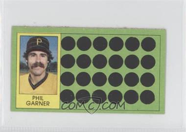 1981 Topps Baseball Scratch-Off - [Base] - Separated #102.2 - Phil Garner (Topps Super Sports Card Locker)