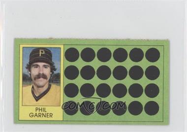 1981 Topps Baseball Scratch-Off - [Base] - Separated #102.2 - Phil Garner (Topps Super Sports Card Locker)