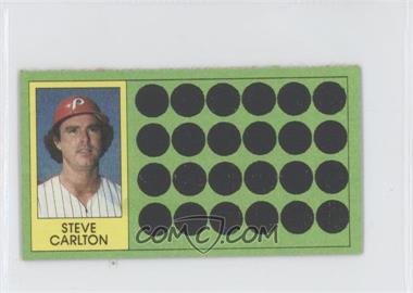 1981 Topps Baseball Scratch-Off - [Base] - Separated #104.2 - Steve Carlton (Topps Super Sports Card Locker)