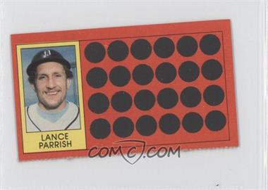 1981 Topps Baseball Scratch-Off - [Base] - Separated #14 - Lance Parrish