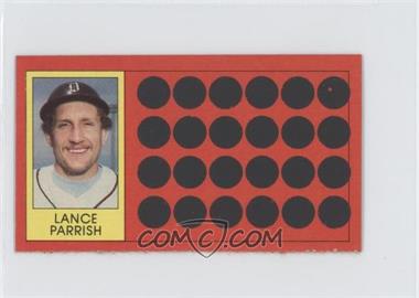 1981 Topps Baseball Scratch-Off - [Base] - Separated #14 - Lance Parrish