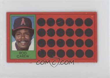 1981 Topps Baseball Scratch-Off - [Base] - Separated #18 - Rod Carew