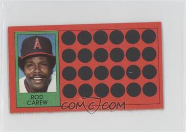 1981 Topps Baseball Scratch-Off - [Base] - Separated #18 - Rod Carew