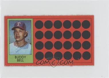 1981 Topps Baseball Scratch-Off - [Base] - Separated #21 - Buddy Bell
