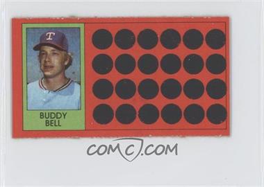 1981 Topps Baseball Scratch-Off - [Base] - Separated #21 - Buddy Bell