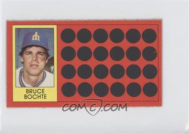 1981 Topps Baseball Scratch-Off - [Base] - Separated #30 - Bruce Bochte