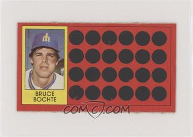 1981 Topps Baseball Scratch-Off - [Base] - Separated #30 - Bruce Bochte