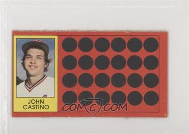 1981 Topps Baseball Scratch-Off - [Base] - Separated #33 - John Castino