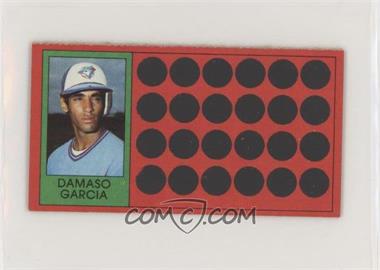 1981 Topps Baseball Scratch-Off - [Base] - Separated #42.2 - Damaso Garcia (Topps Super Sports Card Locker)