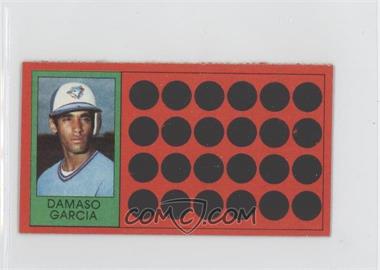 1981 Topps Baseball Scratch-Off - [Base] - Separated #42.2 - Damaso Garcia (Topps Super Sports Card Locker)