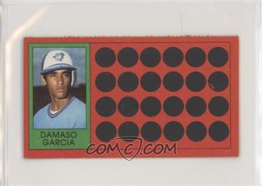 1981 Topps Baseball Scratch-Off - [Base] - Separated #42.2 - Damaso Garcia (Topps Super Sports Card Locker)