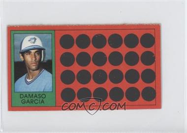 1981 Topps Baseball Scratch-Off - [Base] - Separated #42.2 - Damaso Garcia (Topps Super Sports Card Locker)