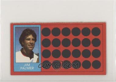 1981 Topps Baseball Scratch-Off - [Base] - Separated #50.1 - Jim Palmer (Ball-Strike Indicator)