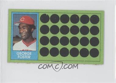 1981 Topps Baseball Scratch-Off - [Base] - Separated #65 - George Foster