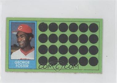 1981 Topps Baseball Scratch-Off - [Base] - Separated #65 - George Foster