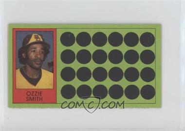 1981 Topps Baseball Scratch-Off - [Base] - Separated #68 - Ozzie Smith