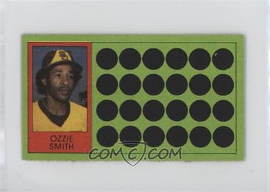 1981 Topps Baseball Scratch-Off - [Base] - Separated #68 - Ozzie Smith