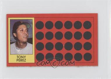 1981 Topps Baseball Scratch-Off - [Base] - Separated #8 - Tony Perez