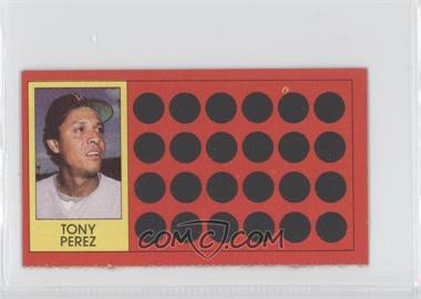 1981 Topps Baseball Scratch-Off - [Base] - Separated #8 - Tony Perez