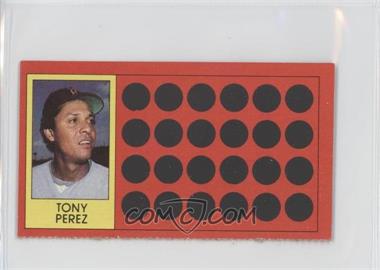 1981 Topps Baseball Scratch-Off - [Base] - Separated #8 - Tony Perez
