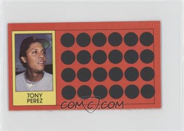 1981 Topps Baseball Scratch-Off - [Base] - Separated #8 - Tony Perez