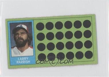 1981 Topps Baseball Scratch-Off - [Base] - Separated #89 - Larry Parrish