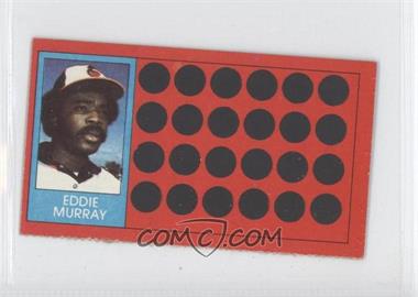 1981 Topps Baseball Scratch-Off - [Base] - Separated #9 - Eddie Murray