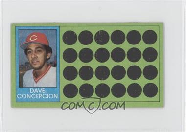 1981 Topps Baseball Scratch-Off - [Base] - Separated #95.2 - Dave Concepcion (Topps Super Sports Card Locker) [Good to VG‑EX]