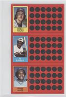 Robin Yount, Al Bumbry, Frank White