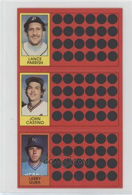 1981 Topps Baseball Scratch-Off - [Base] #14-33-51 - Lance Parrish, John Castino, Larry Gura
