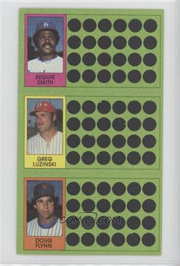 1981 Topps Baseball Scratch-Off - [Base] #57-74-93 - Reggie Smith, Greg Luzinski, Doug Flynn [EX to NM]