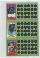 Reggie Smith, Gary Matthews, Ivan De Jesus [Noted]