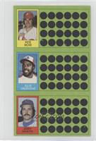 Pete Rose, Ellis Valentine, Jerry Martin