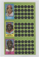 Johnny Bench, Garry Templeton, Vida Blue