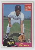 Lou Whitaker [Good to VG‑EX]