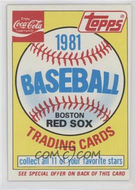 1981 Topps Coca-Cola Team Sets - Philadelphia Phillies #HEAD - Philadelphia Phillies Team